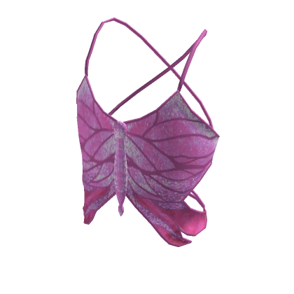 Pink Butterfly Shirt Top