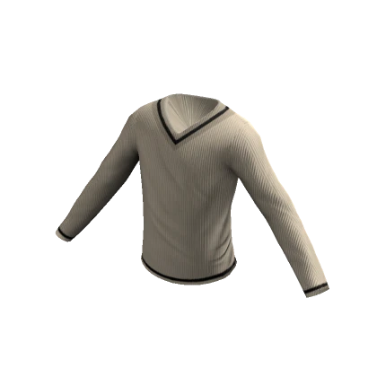 V-Neck Sweater Tan