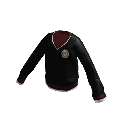 Preppy School Sweater Black