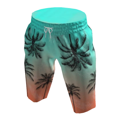 Beach Shorts - Palm