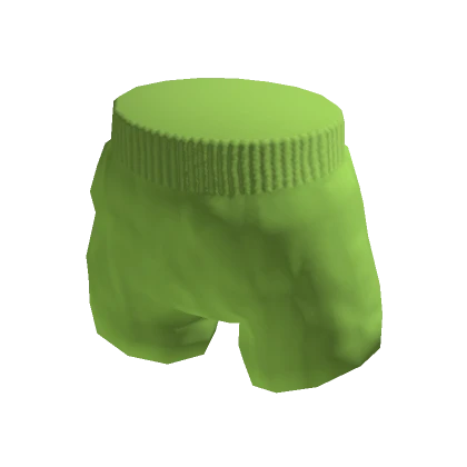 Short Oversized Baggies (Lime)