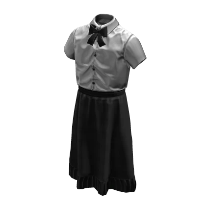 Cute School Dress Black