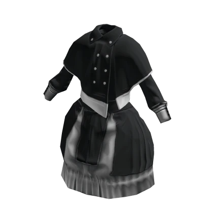 Maid Dress Black