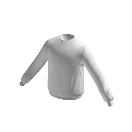 Basic Sweater in White