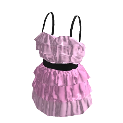 Ruffle Dress Pink