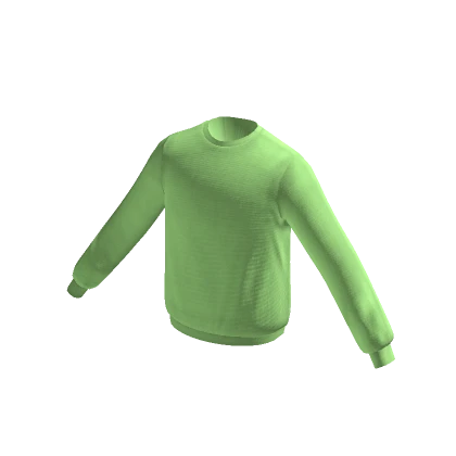 Basic Sweater in Pastel Green