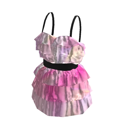 Ruffle Dress Pink