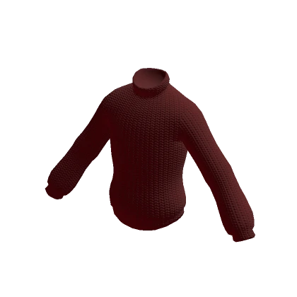 Stylish Knitted Sweater (Red)