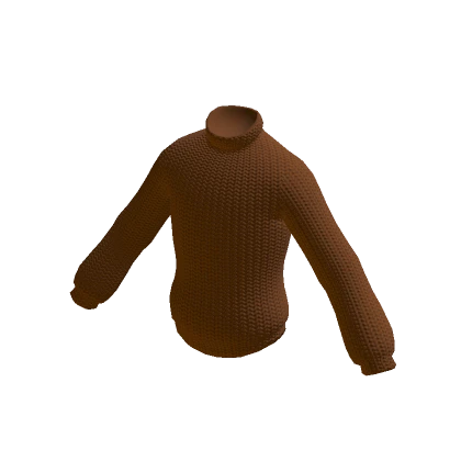 Stylish Knitted Sweater (Brown)