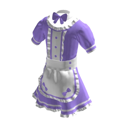 Maid Dress - Purple