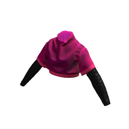Pink Crop Top Sweater