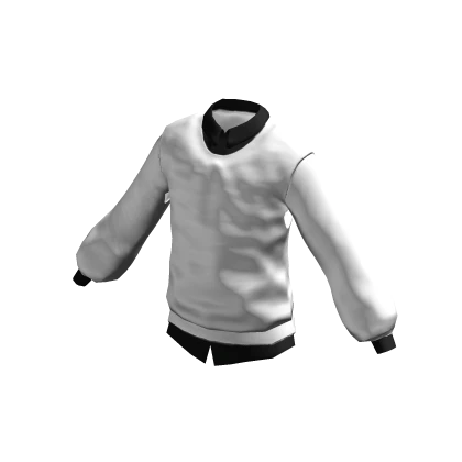 Sweater Shirt White and Black