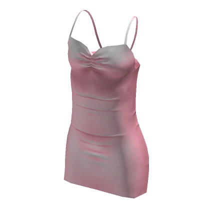 Silk Dress - Light Pink