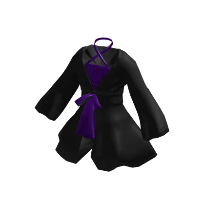 Purple Kimono Dress