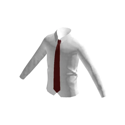 Shirt with Red Tie