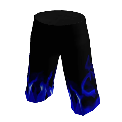 🔥 Blue Flame Shorts 🔥