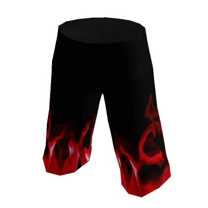 🔥 Blood Flame Shorts 🔥