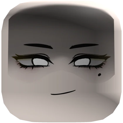 Binah Ruina Menacing Anime Face White Eyes