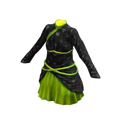 Short Kimono Lime