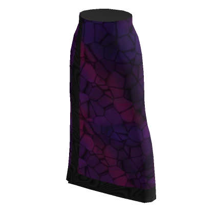 Kimono Skirt(Purple)