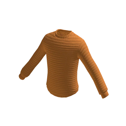 Orange Knit Sweater