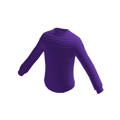 Purple Knit Sweater