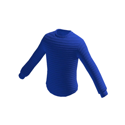 Royal Blue Knit Sweater