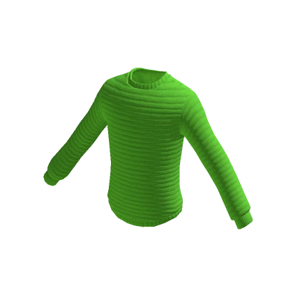 Neon Green Knit Sweater