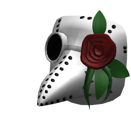 Rose Plague Doctor White