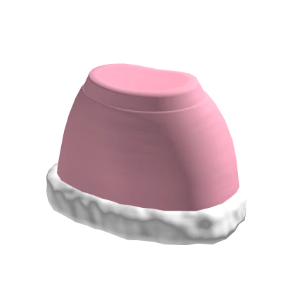 Christmas Mini Skirt Pink