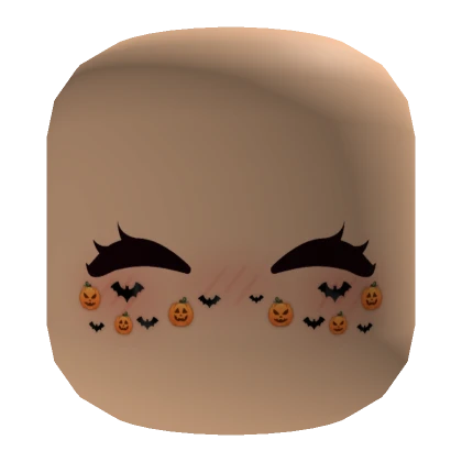 🎃 Adorable Halloween Blush Face