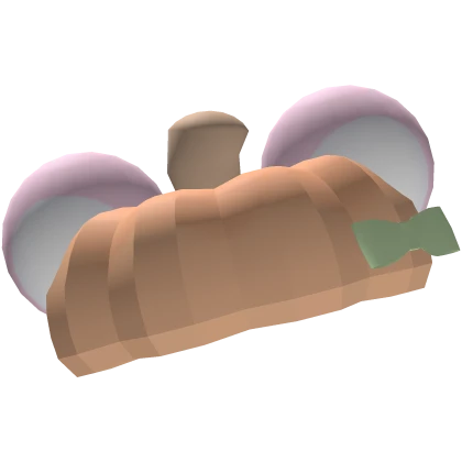 kawaii halloween pumpkin kuma bear hat pink