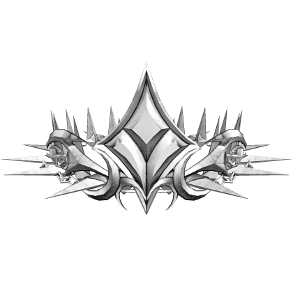 White Spiky Crown