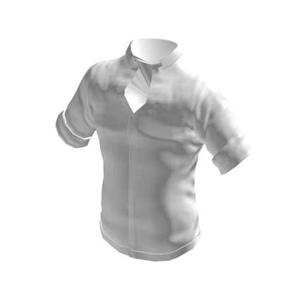 White Opened Up Shirt