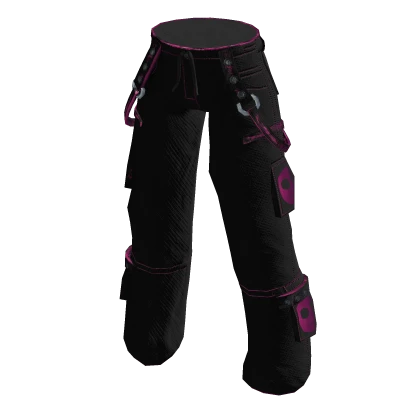 Alien Tech Baggy Pants Pink