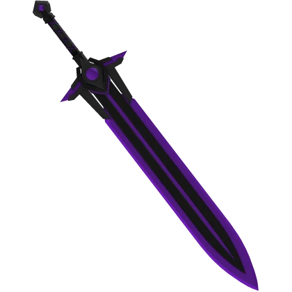 Purple Cybernetic Longsword