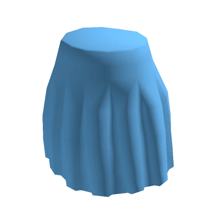 Blue Simple Skirt