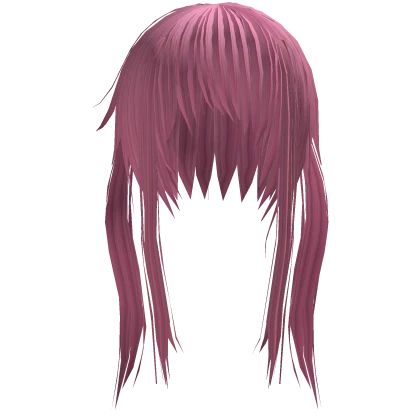 Yandere Anime Pigtails (Pink)