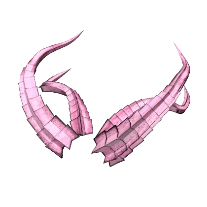 Edgy Pink Venom Horns