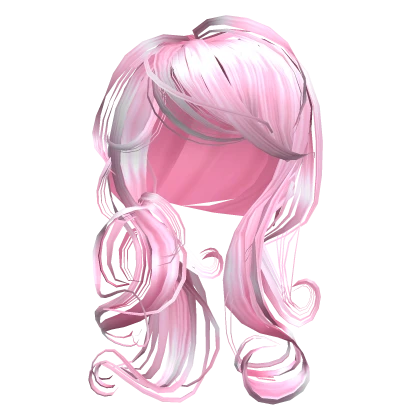 Fluttershy's silky blowout curls [pink]