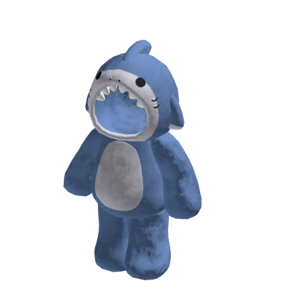 🍀Cute Shark Plushie Onesie (Blue)