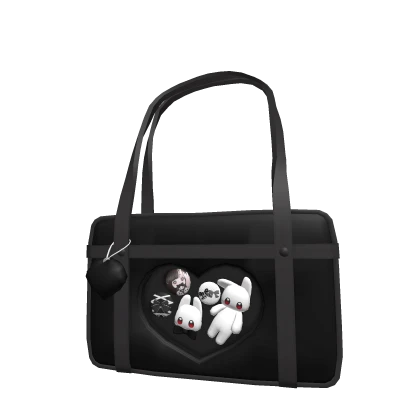 ୨୧: kawaii jirai kei ita shoulder bag 3.0 black