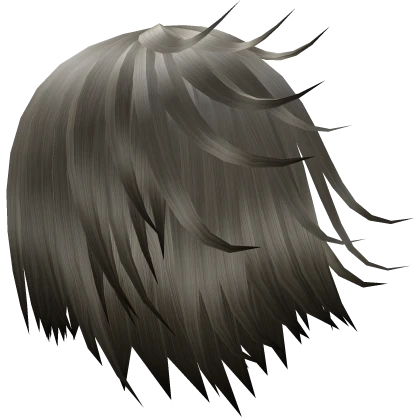 Ash Windy Vkei Emo Long Messy Hair