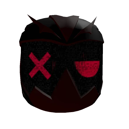 Cyberpunk Crimson Mask