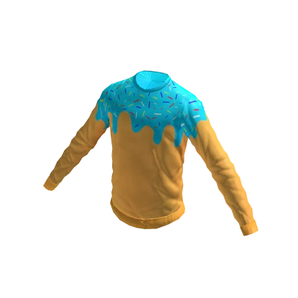 Blue Donut Sweater