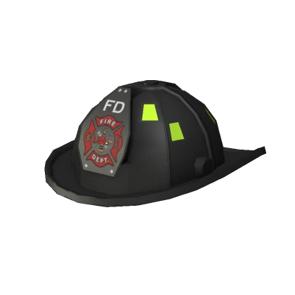 Fire Helmet Black