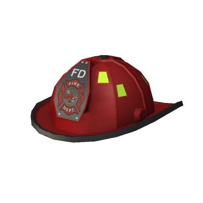 Fire Helmet Red