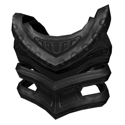 Black Demon Medieval Knight Chestplate