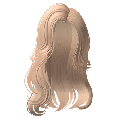 ❣️ preppy long wavy soft messy girl hair