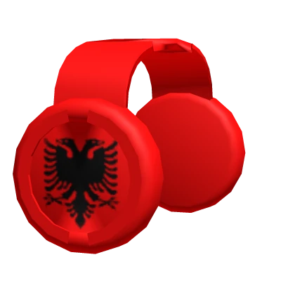 [⌛] Albania Flag Headphones